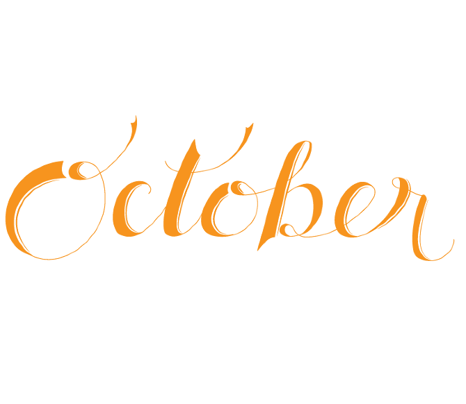 The Months: Hand-lettering - Sara Buettmann | Design